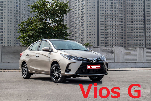 Ngoại thất xe Vios G 2021