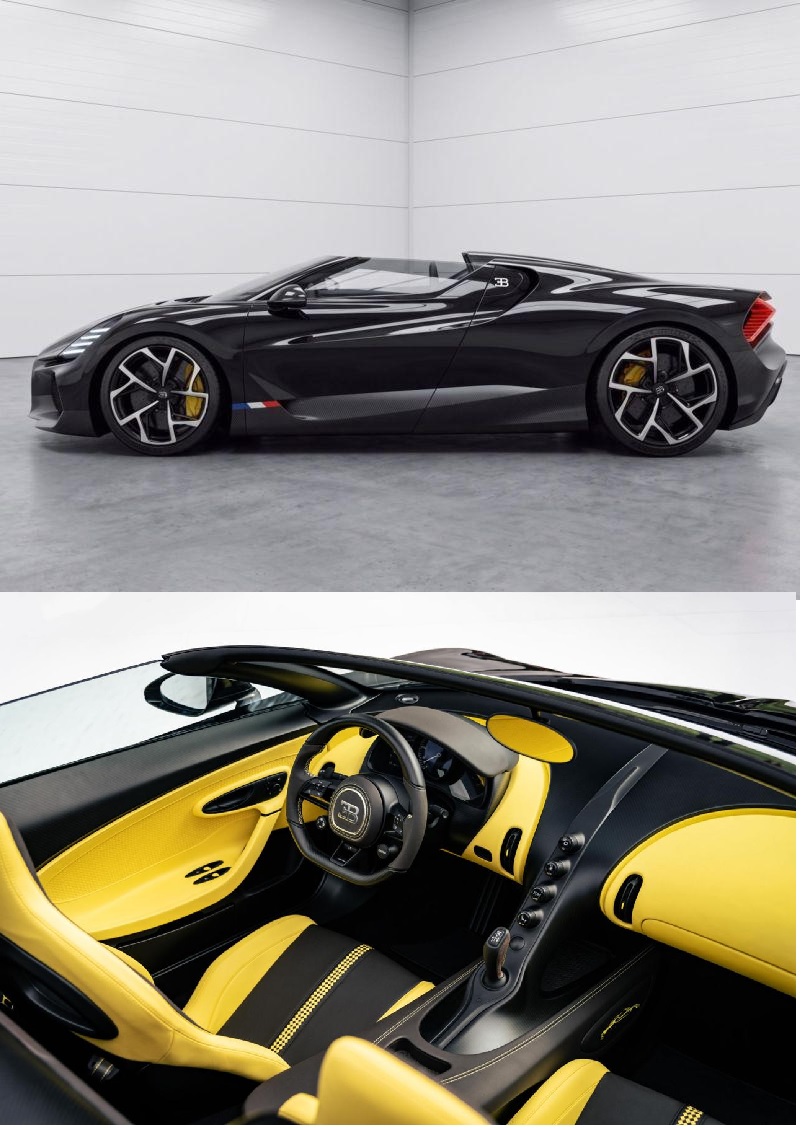xe Bugatti W16 Mistral