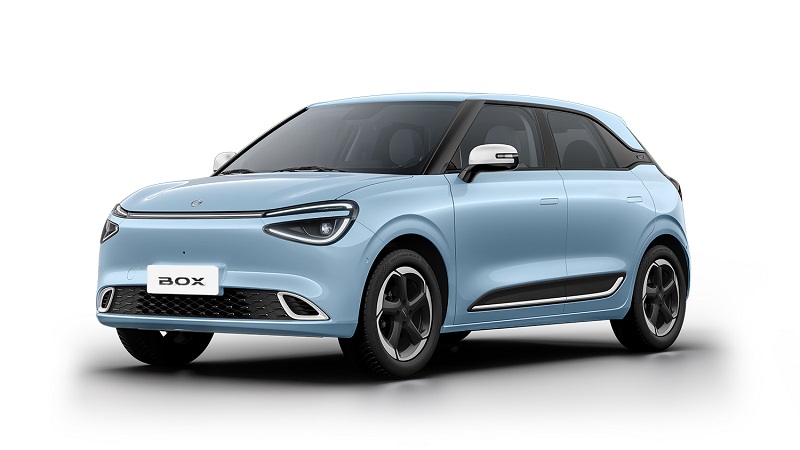 Dongfeng box màu xanh