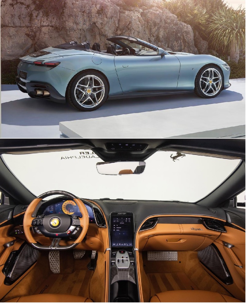 xe Ferrari Roma Spider