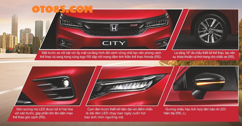 CATALOG XE HONDA CITY 2023