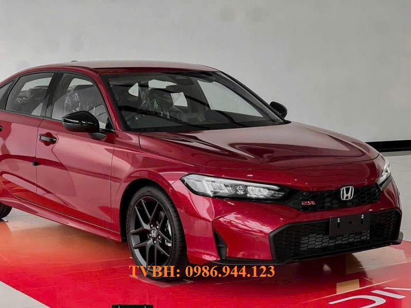 Honda Civic màu đỏ