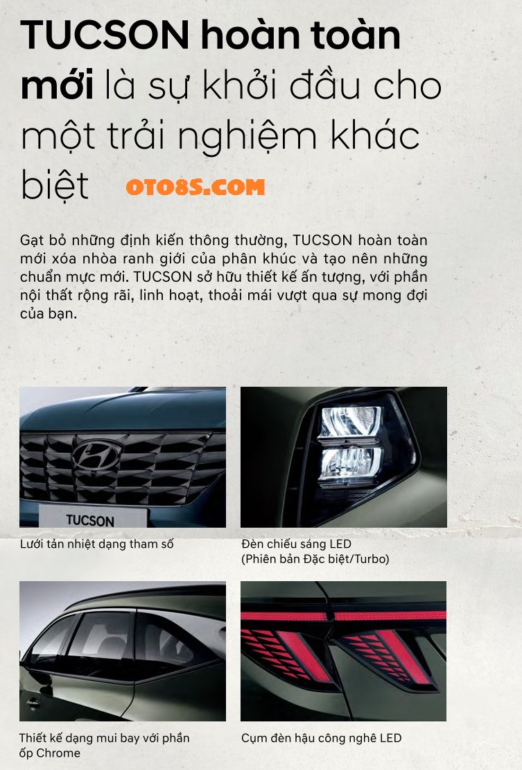 CATALOG XE HYUNDAI TUCSON 2023