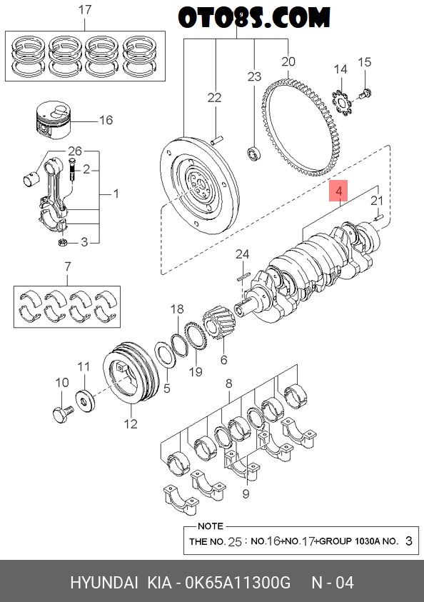 0K65A11300G