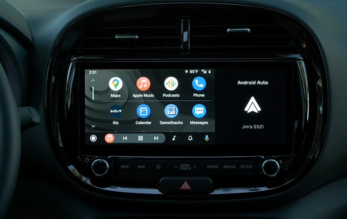 Nội thất xe Kia Soul 2023