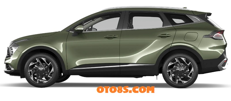 Sportage 2023 màu xanh rêu