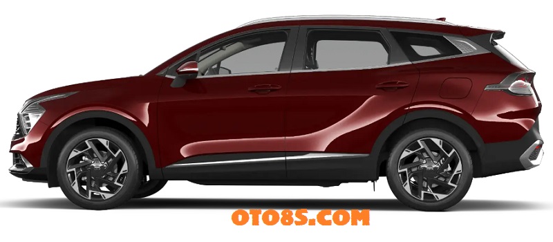 Sportage 2023 màu đỏ sẫm