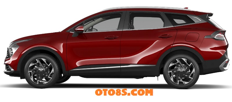 Sportage 2023 màu đỏ tươi