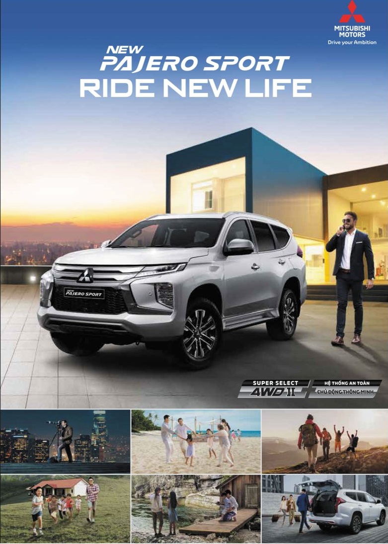 CATALOG XE MITSUBISHI PAJERO SPORT 2023