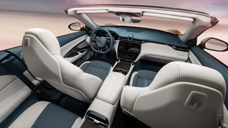Nội thất Maserati GranCabrio Folgore