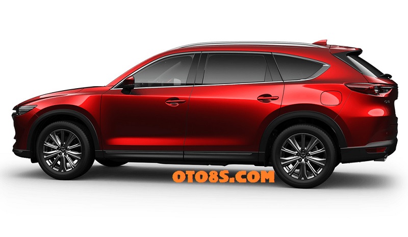 Mazda CX-8 2023 màu đỏ