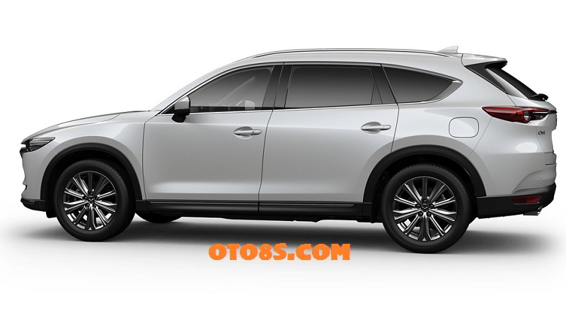 Mazda CX-8 2023 màu trắng