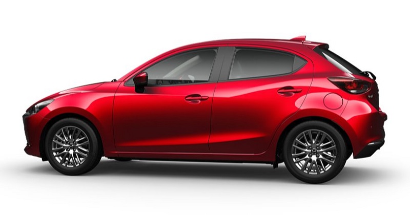 Mazda 2 Sport 2023 màu đỏ