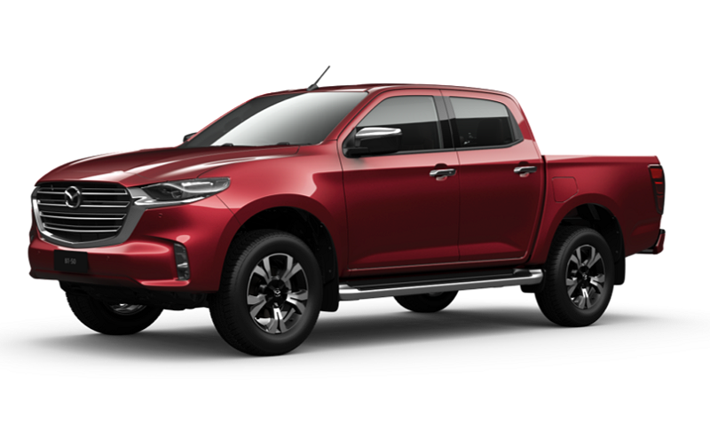 Mazda BT-50 2023 màu đỏ