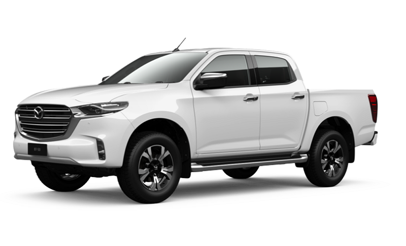 Mazda BT-50 2023 màu trắng