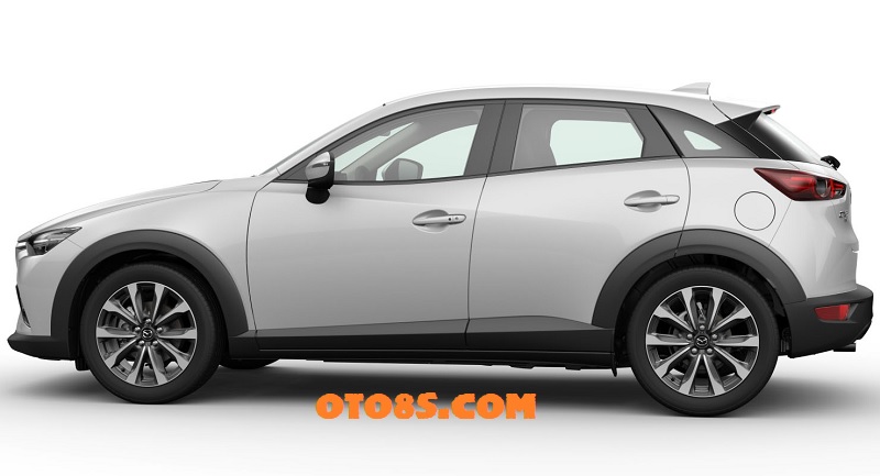  Mazda CX-3 2023 màu xám xanh