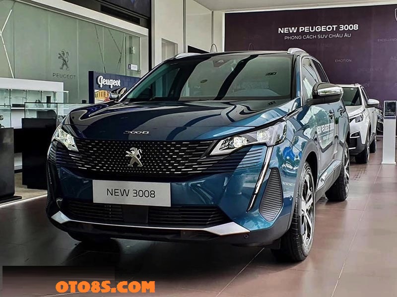 Peugeot 3008 2023 màu xanh