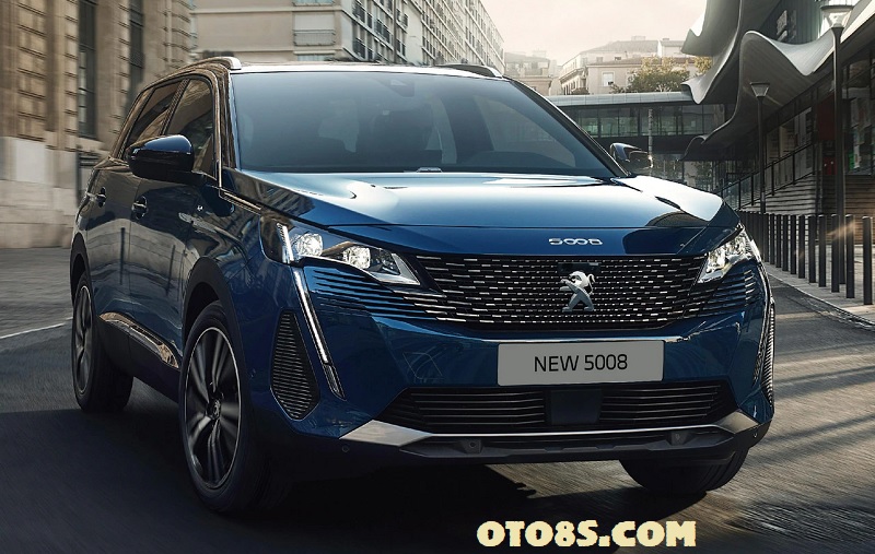 Peugeot 5008 2023 màu xanh