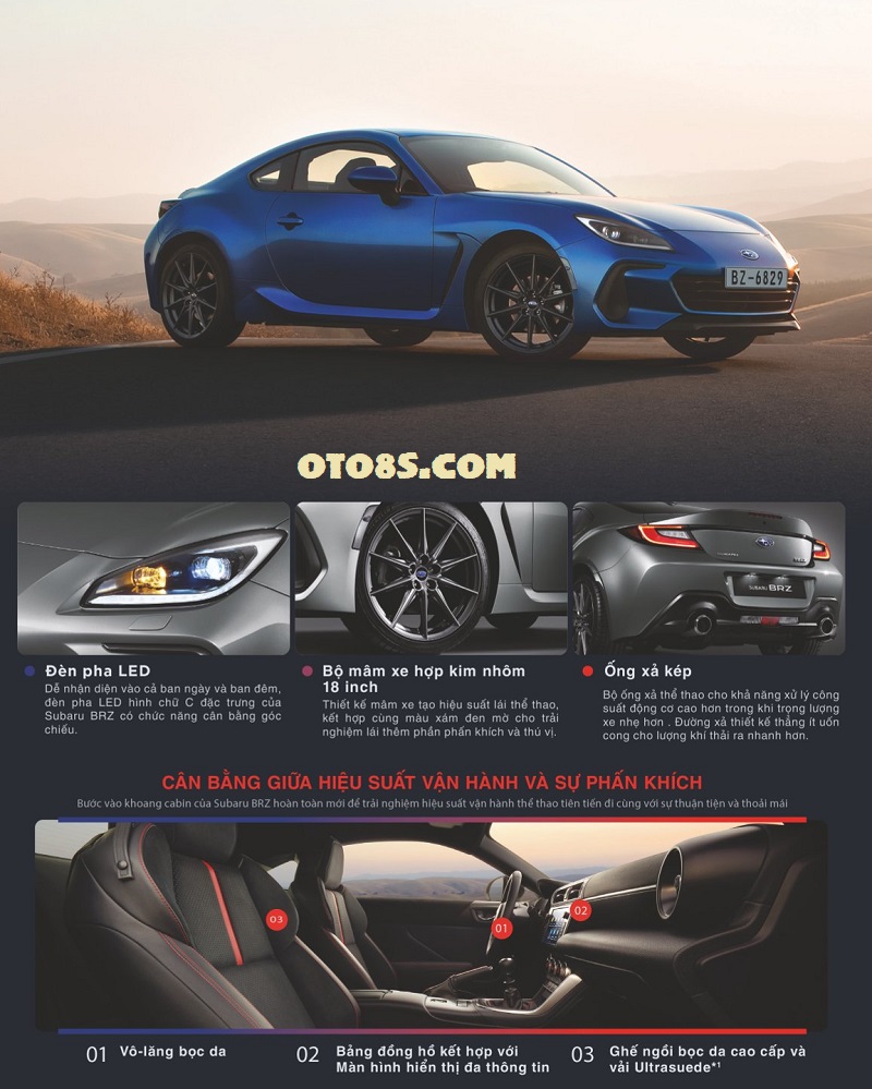 CATALOG XE SUBARU BRZ 2023