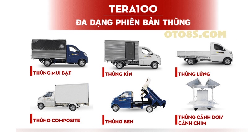 CATALOG XE TẢI TERACO TERA 100 2023