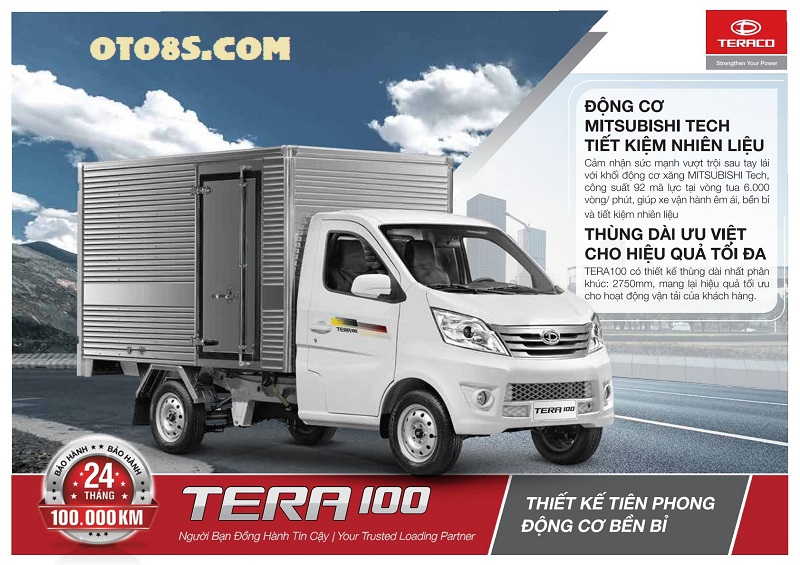 CATALOG XE TẢI TERACO TERA 100 2023