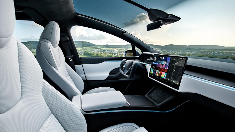 nội thất Tesla X