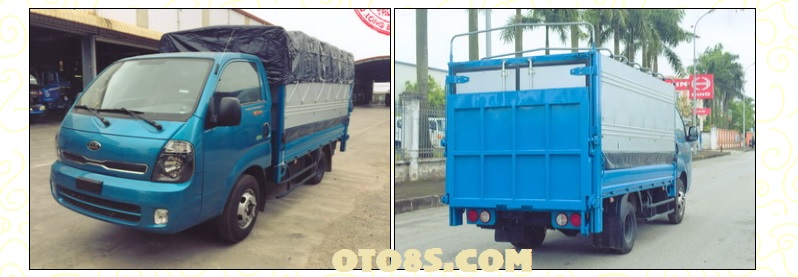 K250 2023 thùng bửng nâng