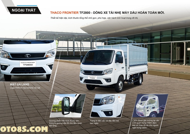 CATALOG XE TẢI THACO FRONTIER TF2800 2023