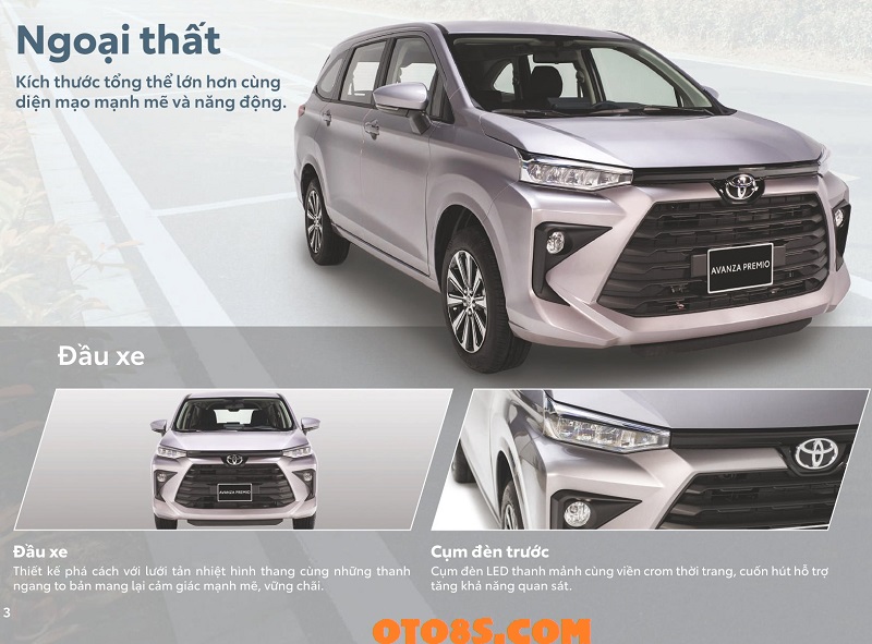 CATALOG XE TOYOTA AVANZA 2023