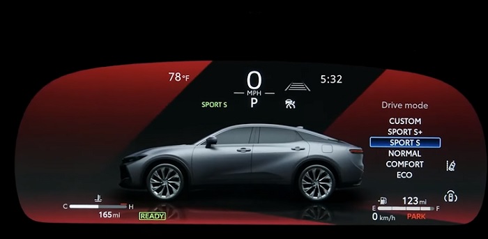 NỘI THẤT XE TOYOTA CROWN 2023