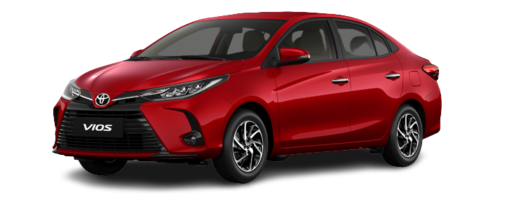 Xe Vios 2023 Màu Đỏ