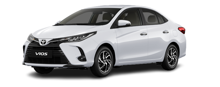 Xe Vios 2023 Màu Trắng Sứ