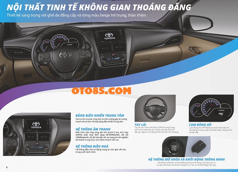 CATALOG XE TOYOTA YARIS 2023