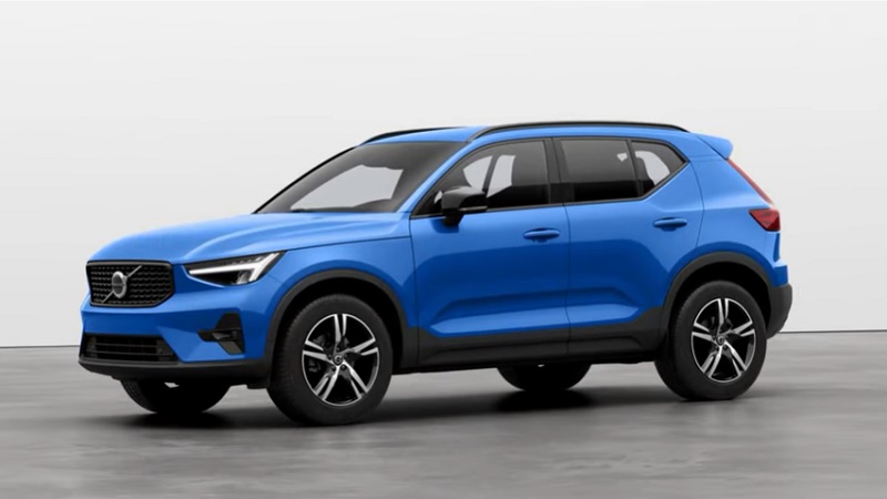 Volvo XC40 2023 màu xanh dương