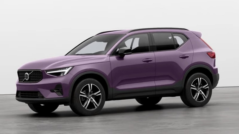 thân xe Volvo XC40 2023