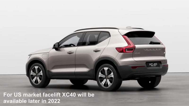 đuôi xe XC40 2023