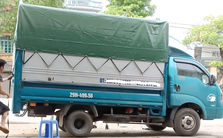 Xưởng máy bạt ô tô TPM | máy bạt xe tải Kia | bạt xe tải Kia K200 | bạt xe tải K200 | bạt siêu nhẹ K200