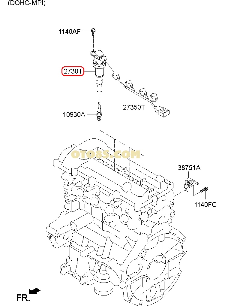 mobin đánh lửa i10