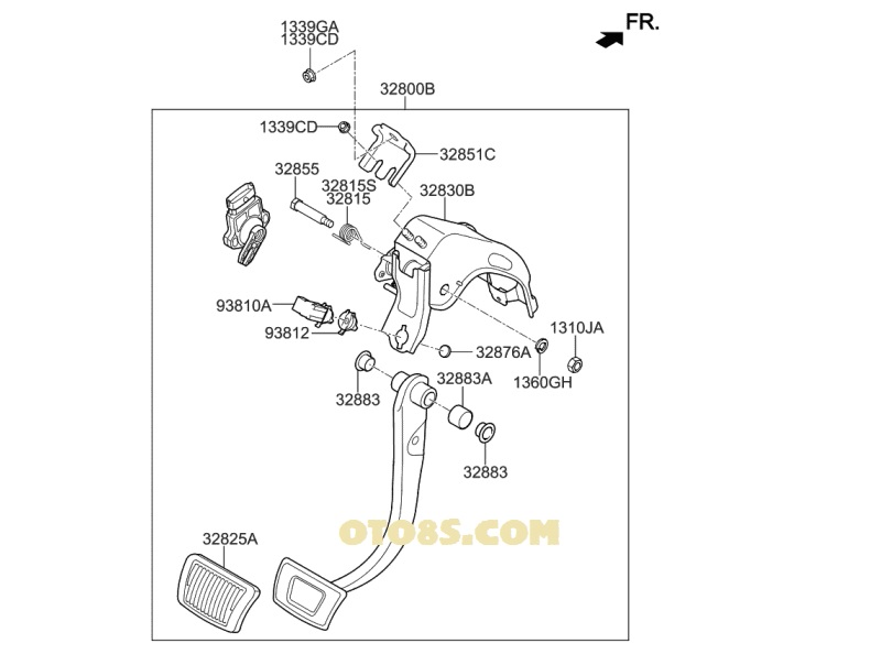 công tắc chân phanh Hyundai