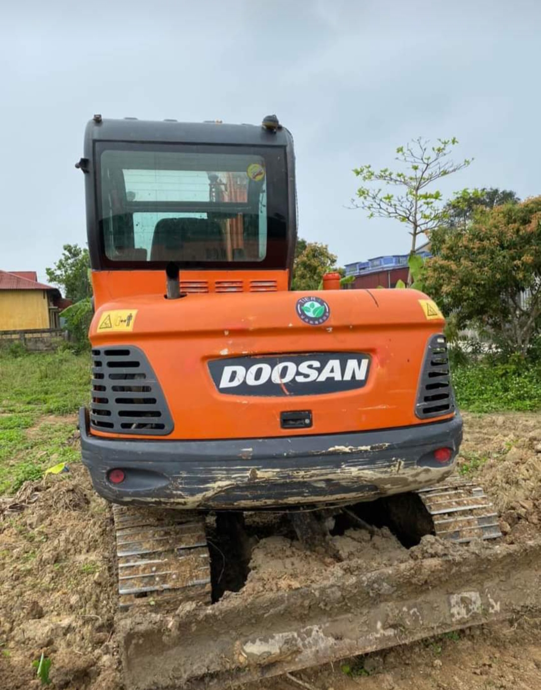 Máy đào doosan DX55 đời 2009