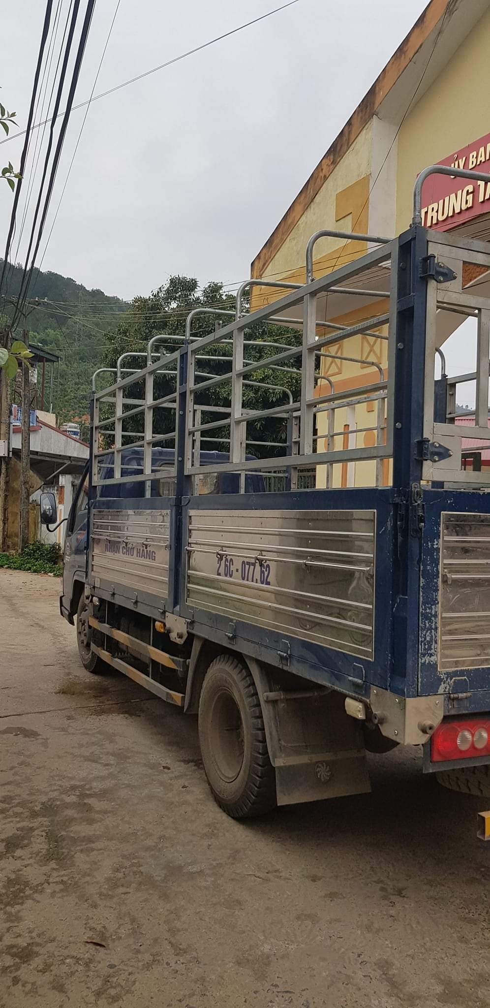 Bán xe tải Dothanh thùng bạt 2017