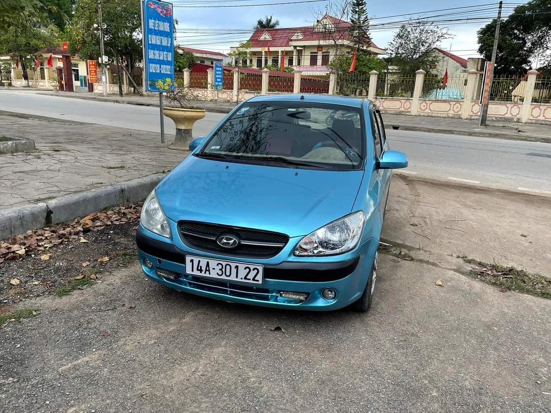 Bán Hyundai Getz 2009 màu xanh biển Quảng Ninh