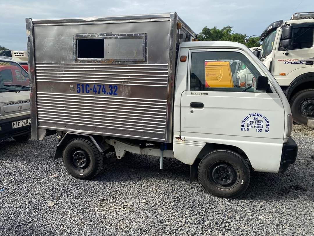 Suzuki carry truck 2008 thùng kín tải 530kg