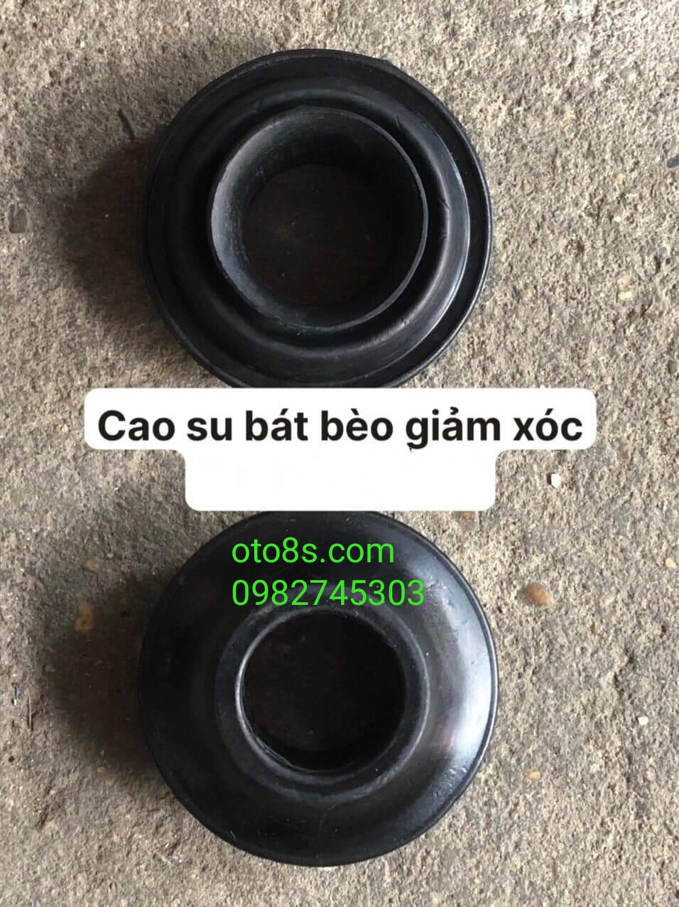 Cao su bát bèo giảm xóc Suzuki Cóc, cao su bát bèo giảm xóc Su Cóc